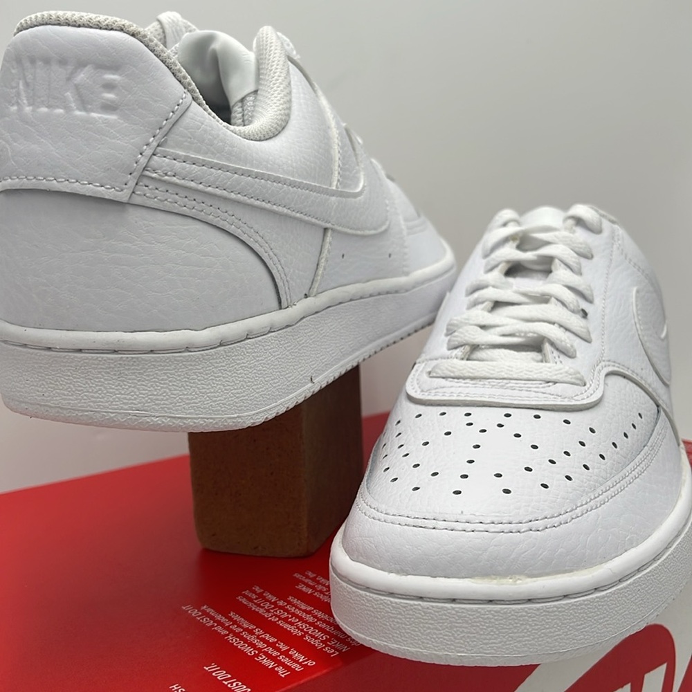 Nike Court Vision Low
Women's Shoes
White/White/White
Style CD5434-100 - Picture 7 of 16